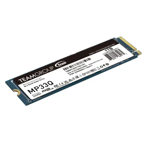 Team MP33Q Pro 1TB 2900/1850MB/s NVMe PCIe M.2 SSD Disk (TM8FF2001T0C101)