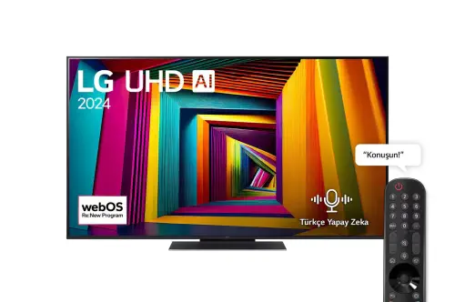 LG 55UT91006LA 4K Ultra HD 55″ 140 Ekran Uydu Alıcılı webOS Smart LED TV