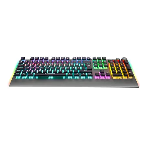 Rampage KB-R210 FAVORY Rainbow Aydınlatmalı Blue Switch Mekanik Gaming (Oyuncu) Klavye