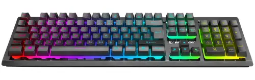 Rampage MIRACLE K2 Siyah USB RGB Aydınlatmalı Q Gaming (Oyuncu) Klavye