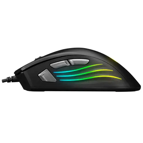 Rampage SMX-R33 LIMBO Makrolu Siyah RGB Gaming (Oyuncu) Mouse