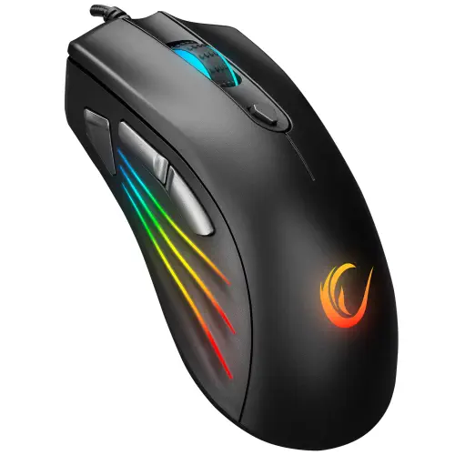 Rampage SMX-R33 LIMBO Makrolu Siyah RGB Gaming (Oyuncu) Mouse