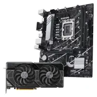 Asus Dual GeForce RTX 4070 OC DUAL-RTX4070-O12G Ekran Kartı + Asus Prime B760M-K D5 Anakart Bundle