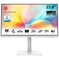 MSI MODERN MD2412PW 23.8″ 100Hz 1MS Adaptive-Sync FHD Flat IPS Pivot Beyaz Type-C Monitör