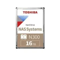 Toshiba N300 HDWG31GUZSVA 16TB 7200RPM 512MB 3.5″ SATA3 Nas Harddisk