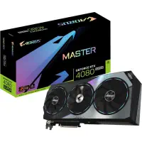 Gigabyte GeForce RTX4080 Super Aorus Master GV-N408SAORUS M-16GD 16GB GDDR6X 256Bit DX12 DLSS 3 Gaming (Oyuncu) Ekran Kartı