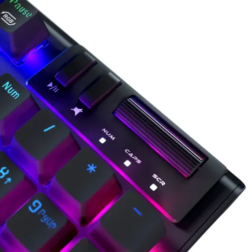 Rampage Carbon TR Q RGB Blue Switch Gaming (Oyuncu) Klavye