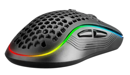 Rampage SMX-R85 GENTLE 12800 DPI Siyah RGB Gaming (Oyuncu) Mouse