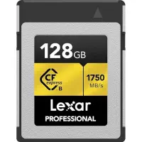 Lexar 128GB LCXEXPR128G-RNENG CF-EXP Professioanl Type-B 1750/1500MB/s Hafıza Kartı