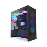 NZXT H Series H7 Flow (2024) RGB CM-H72FB-R1 ATX Siyah Mid Tower Gaming (Oyuncu) Kasa