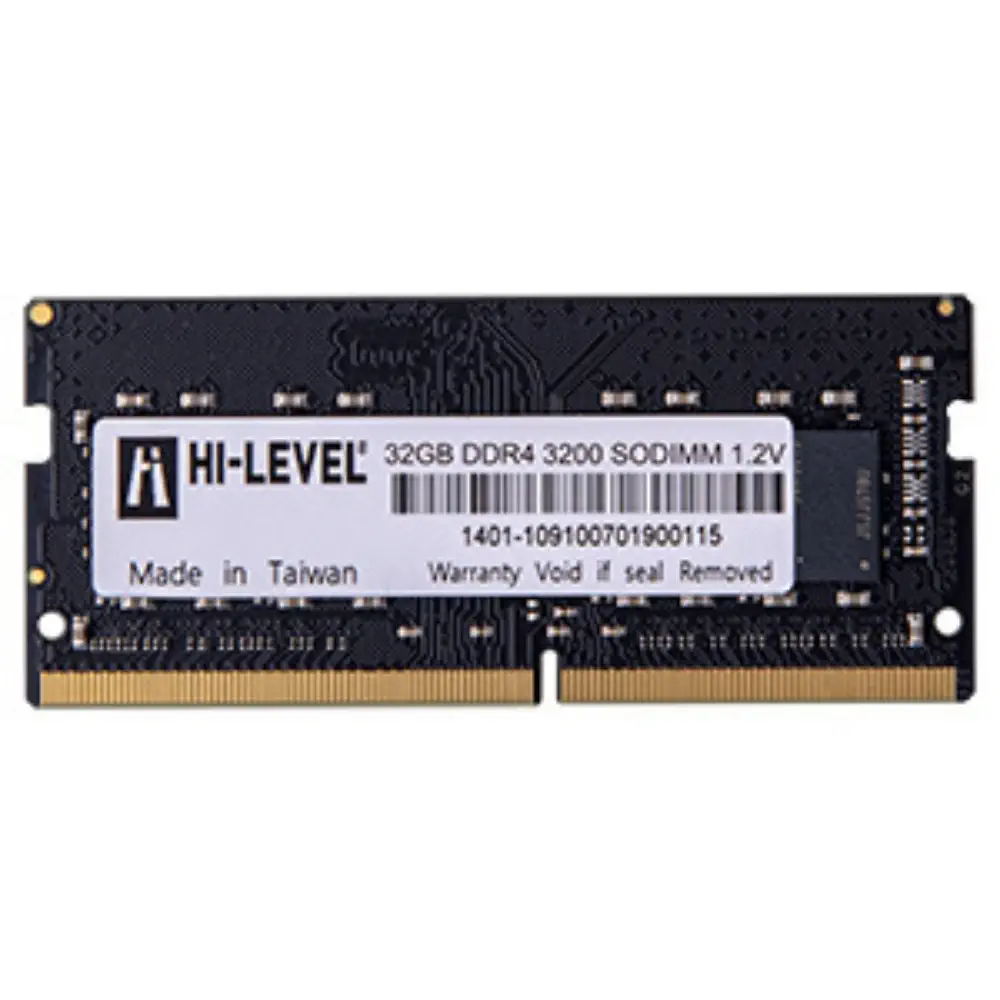 Hi-Level HLV-SOPC25600D4/32G 32GB (1x32GB) DDR4 3200MHz CL22 Notebook Ram (Bellek)