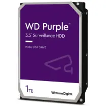 WD Purple WD11PURZ 1TB 3.5″ 5400RPM 64MB SATA 6GB/s 7x24 Güvenlik Diski