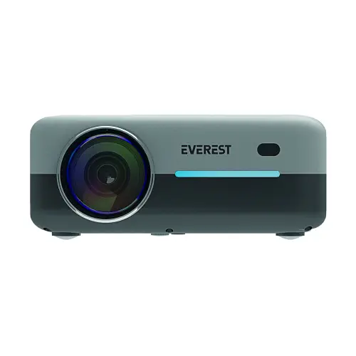 Everest PJ03 Upper Pro  Gri/ Siyah 1080P 8000 Lümen  Full HD Wi-Fi Android Projeksiyon Cihazı