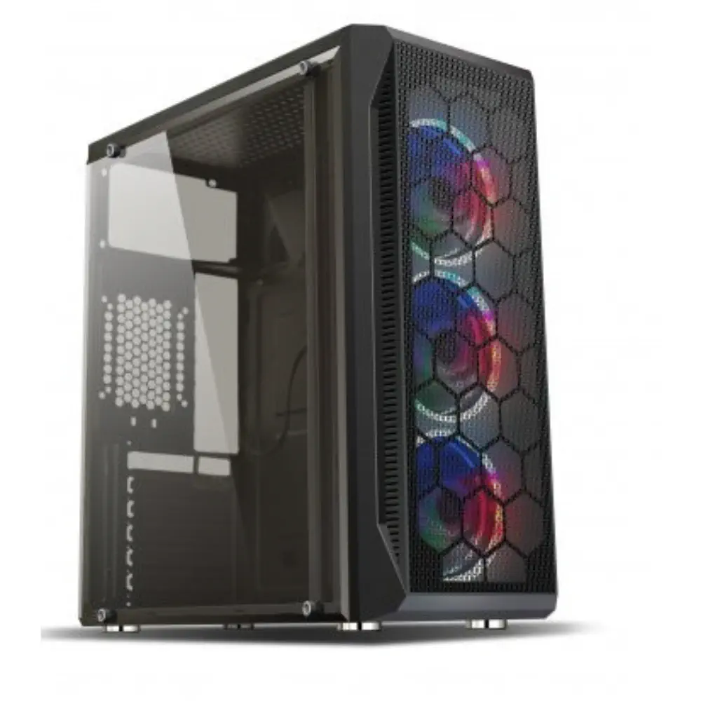 Hiper Zoe 3x120mm Rainbow Gaming ATX Kasa