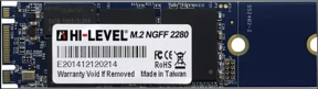 Hi-Level HLV-M2SSD2280/512G 512GB 550/530MB/s NGFF M.2 SSD Disk