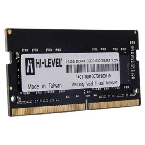 Hi-Level HLV-SOPC25600D4/16G 16GB (1x16GB) DDR4 3200MHz CL22 Notebook Ram (Bellek)