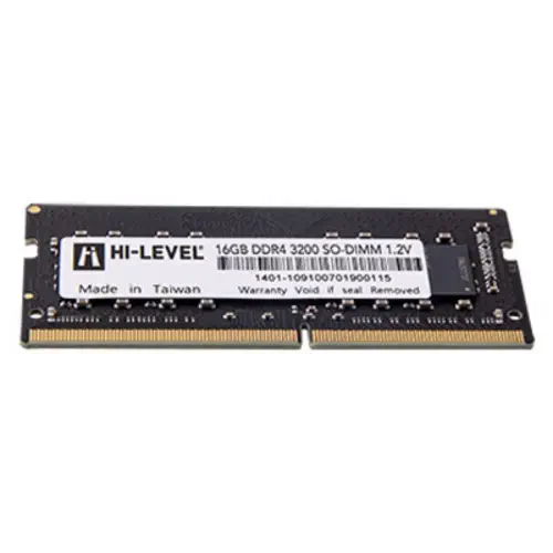 Hi-Level HLV-SOPC25600D4/16G 16GB (1x16GB) DDR4 3200MHz CL22 Notebook Ram (Bellek)