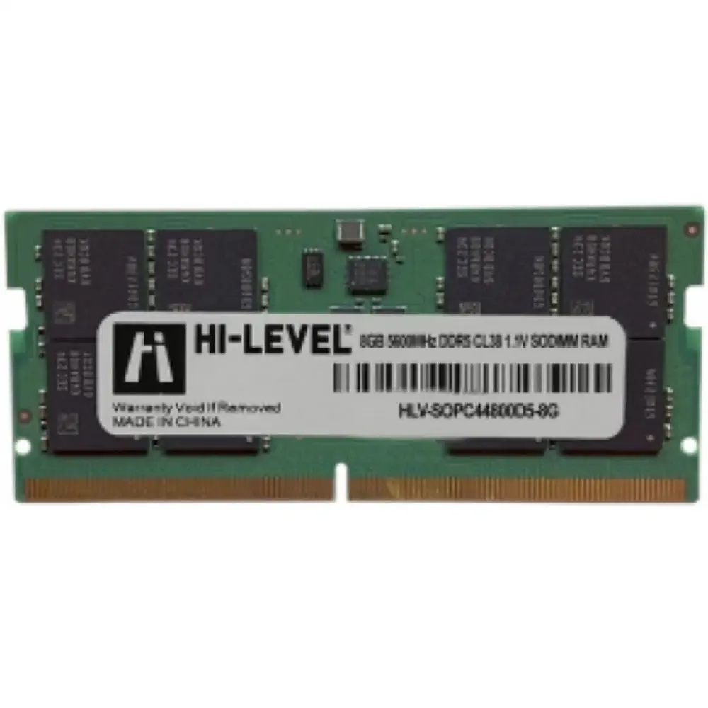 Hi-Level HLV-PC44800D5-8G 8GB (1x8GB) DDR5 5600MHz CL40 Notebook Ram (Bellek)