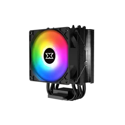 Xigmatek EN46478 WINDPOWER 964 RGB Siyah 90MM RGB Led Fanlı LGA1700/AM5 Uyumlu İşlemci Soğutucu