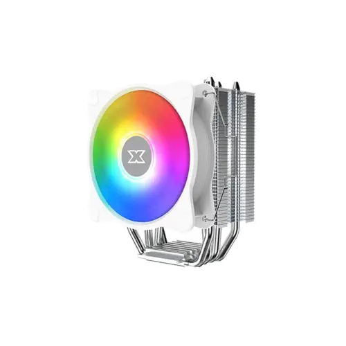 Xigmatek EN47604 WINDPOWER 964 RGB ARCTIC Beyaz 90MM RGB Led Fanlı LGA1700/AM5 Uyumlu İşlemci Soğutucu