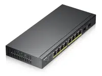 Zyxel GS1900-10HP V2 8-port GbE Akıllı Yönetilebilir PoE Switch