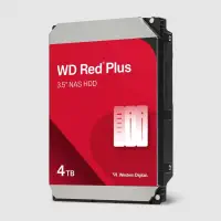 WD Red Plus WD40EFPX 4TB 5400PRM 256MB SATA3 Harddisk