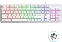 Havit Gamenote KB870L Beyaz Rgb Blue Switch Mekanik Gaming (Oyuncu) Klavye 