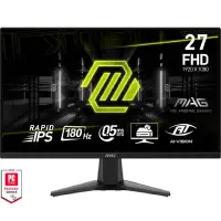 MSI MAG 275F 27″ 180Hz 0,5ms Rapid IPS Adaptive-Sync Full HD Gaming (Oyuncu) Monitör