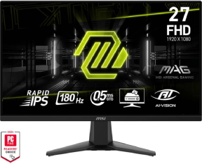 MSI MAG 275F 27″ 180Hz 0,5ms Rapid IPS Adaptive-Sync Full HD Gaming (Oyuncu) Monitör