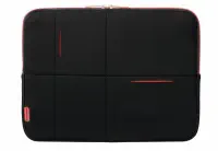 'SAMSONITE U37-39-007 14.1″ Airglow Notebook Sleeve Siyah/Kırmızı