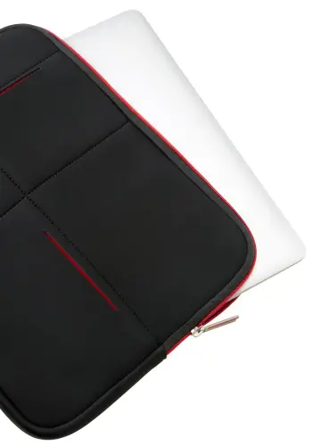 `SAMSONITE U37-39-007 14.1″ Airglow Notebook Sleeve Siyah/Kırmızı