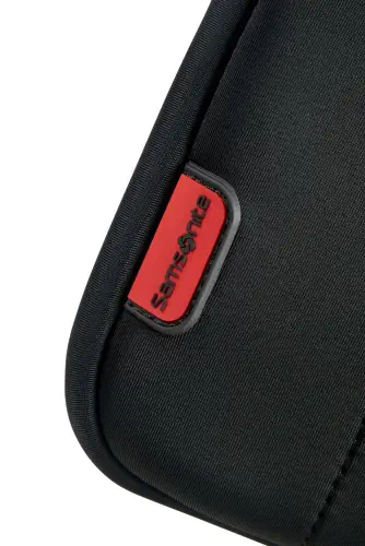 `SAMSONITE U37-39-007 14.1″ Airglow Notebook Sleeve Siyah/Kırmızı