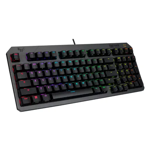 Asus TUF Gaming K3 Gen II RGB Red Switch Mekanik Kablolu Gaming (Oyuncu) Klavye