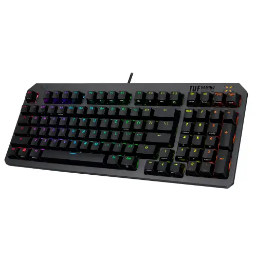 Asus TUF Gaming K3 Gen II RGB Red Switch Mekanik Kablolu Gaming (Oyuncu) Klavye