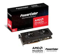 POWERCOLOR RADEON RX7700XT 12G-P 12GB GDDR6 192Bit DX12 Gaming (Oyuncu) Ekran Kartı