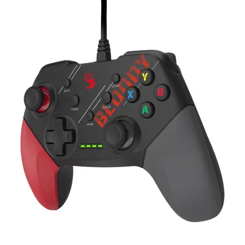 Bloody GP30 Kırmızı Kablolu Gamepad