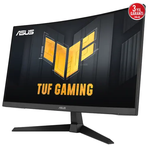 Asus TUF Gaming VG27VQ3B 27″ 1ms 180Hz FreeSync Adaptive Sync Curved VA FHD Gaming (Oyuncu) Monitör 