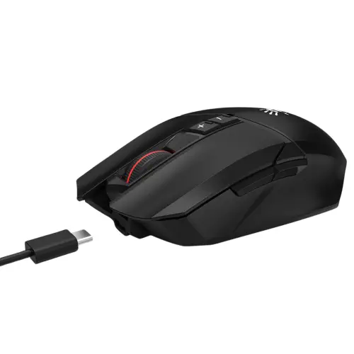 Bloody R36 Ultra 12.000 CPI 7 Tuş Optik RGB Siyah Kablosuz Gaming (Oyuncu) Mouse