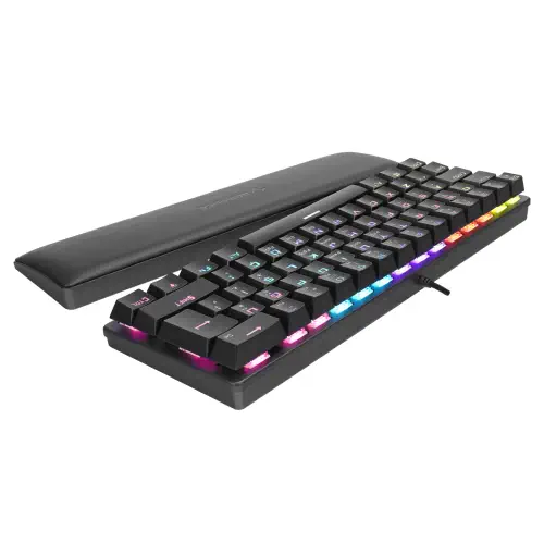 Rampage ALLY K11 Siyah Rainbow Q Bilek Destekli Blue Switch Mekanik Gaming (Oyuncu) Klavye