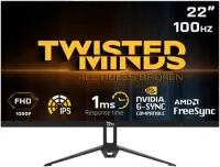  Twisted Minds TM22FHD100IPS 22″ 1ms 100Hz  IPS FHD Gaming (Oyuncu) Monitör 