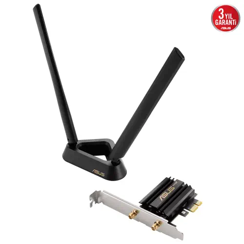 Asus PCE-AXE59BT Tri-Band Bluetooth 5.2 PCIE Adaptör