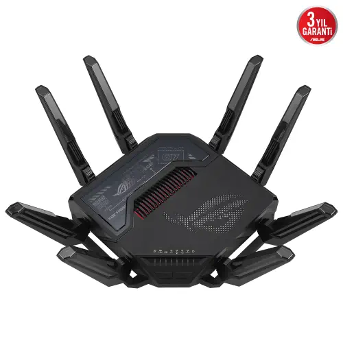 Asus ROG Rapture GT-BE98 Dört Bantlı Wifi 7 Gaming Router