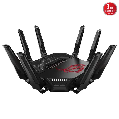 Asus ROG Rapture GT-BE98 Dört Bantlı Wifi 7 Gaming Router