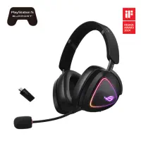 Asus ROG Delta II Wireless 2.4GHz/Bluetooth Kablosuz Siyah Gaming (Oyuncu) Kulaklık