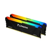 Kingston Beast KF436C18BB2AK2/32TR RGB 32GB (2x16) DDR4 3600Mhz CL18 Siyah Gaming RAM (Bellek)