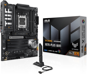 ASUS TUF GAMING X870-PLUS WIFI AMD X870 Soket AM5 DDR5 8000+(OC)MHz ATX Gaming (Oyuncu) Anakart
