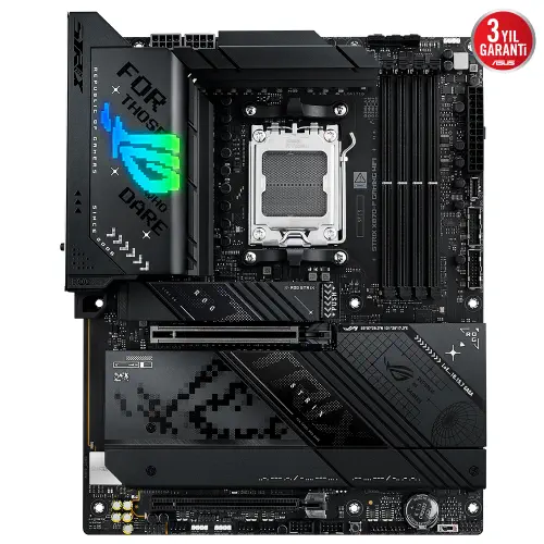 Asus ROG STRIX X870-F GAMING WIFI AMD X870 Soket AM5 DDR5 8000+(OC)MHz ATX Gaming (Oyuncu) Anakart