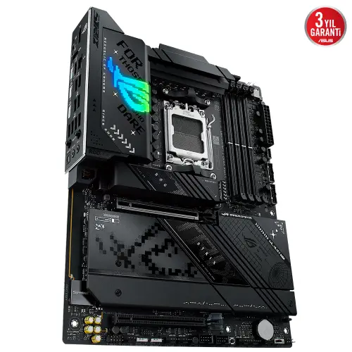 Asus ROG STRIX X870-F GAMING WIFI AMD X870 Soket AM5 DDR5 8000+(OC)MHz ATX Gaming (Oyuncu) Anakart