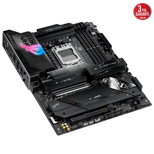 Asus ROG STRIX X870E-E GAMING WIFI AMD X870E Soket AM5 DDR5 8400+(OC)MHz ATX Gaming (Oyuncu) Anakart