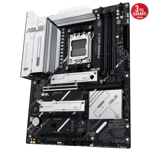 Asus PRIME X870-P AMD X870 Soket AM5 DDR5 8000+(OC)MHz ATX Gaming (Oyuncu) Anakart